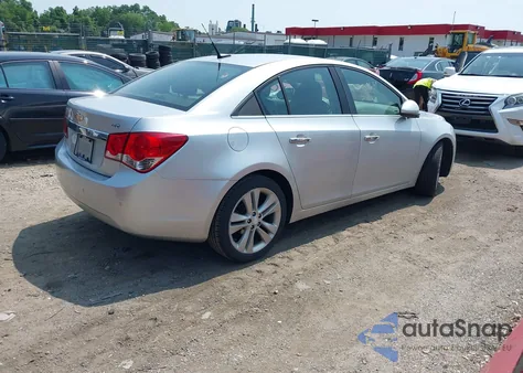 2012 Chevrolet Cruze Ltz из США, поврежденный, VIN 1G1PH5SC7C7148887